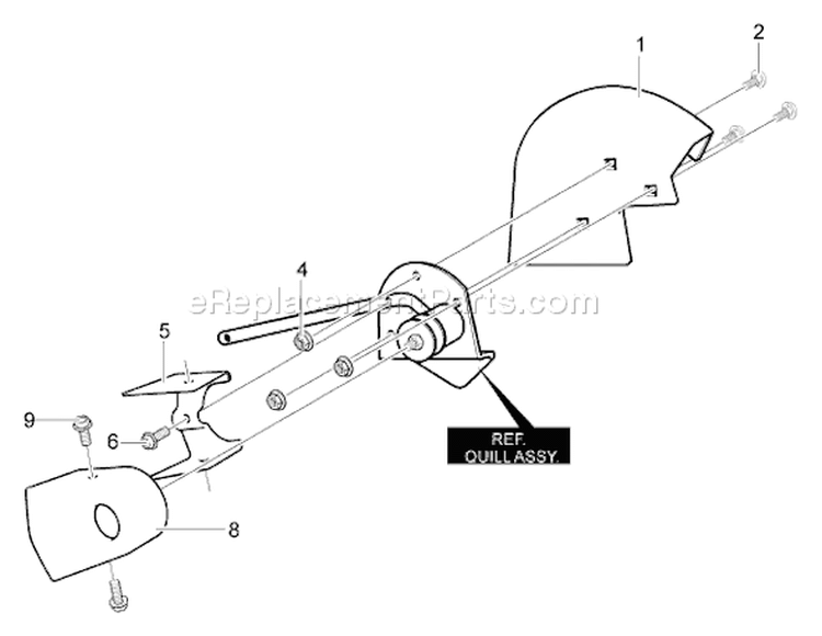 Page E Diagram and Parts List for LE389 LE 389 2003-01 Husqvarna Edger