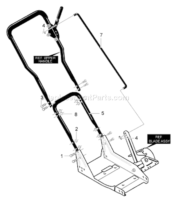 Page G Diagram and Parts List for LE389 LE 389 2003-01 Husqvarna Edger