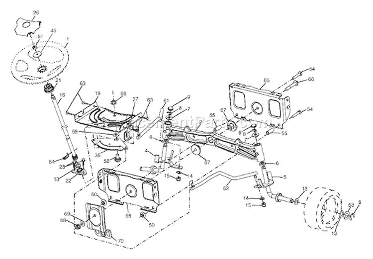 Page I Diagram and Parts List for LOYTH 20 F 42 T 96045000201 -2006-02 Husqvarna Lawn Tractor