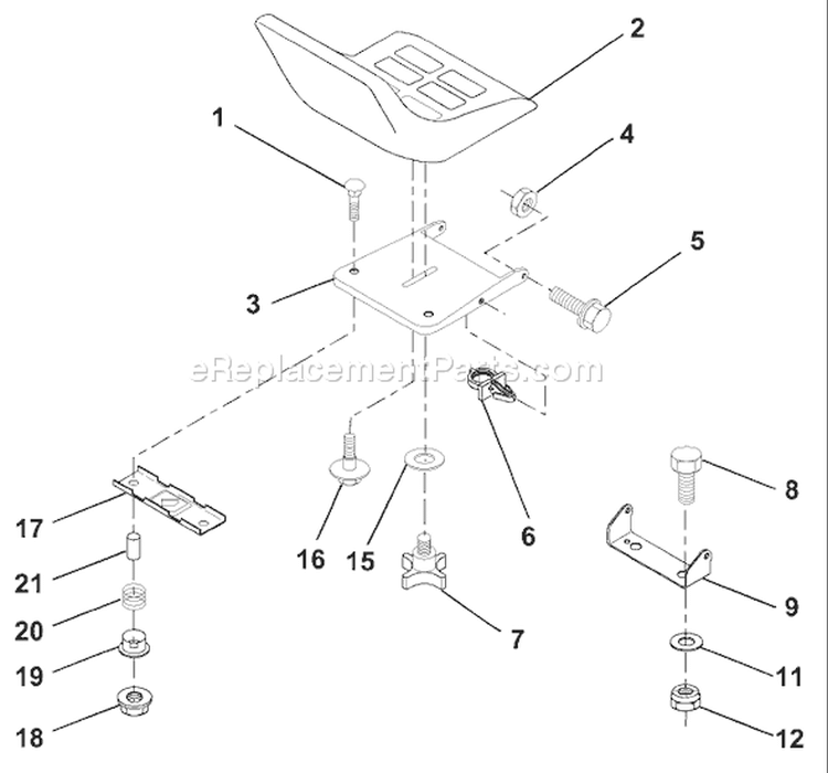 Page L Diagram and Parts List for 125 LRH  954001222D -1995-07 Husqvarna Lawn Tractor