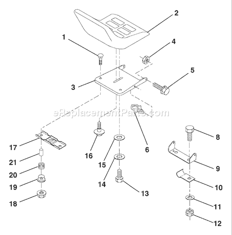 Page M Diagram and Parts List for LR110 LR 110 954001232C -1995-08 Husqvarna Lawn Tractor