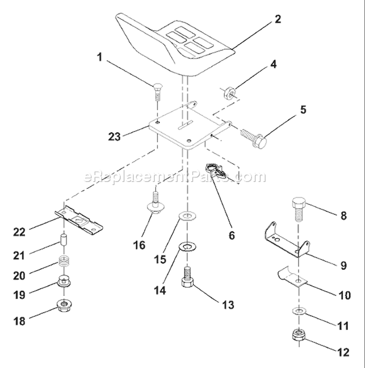 Page M Diagram and Parts List for LR111 LR 111 9540001212A -1994-07 Husqvarna Lawn Tractor
