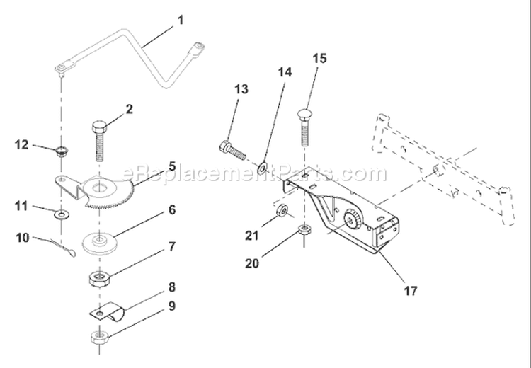 Page N Diagram and Parts List for LR111 LR 111 9540001212A -1994-07 Husqvarna Lawn Tractor