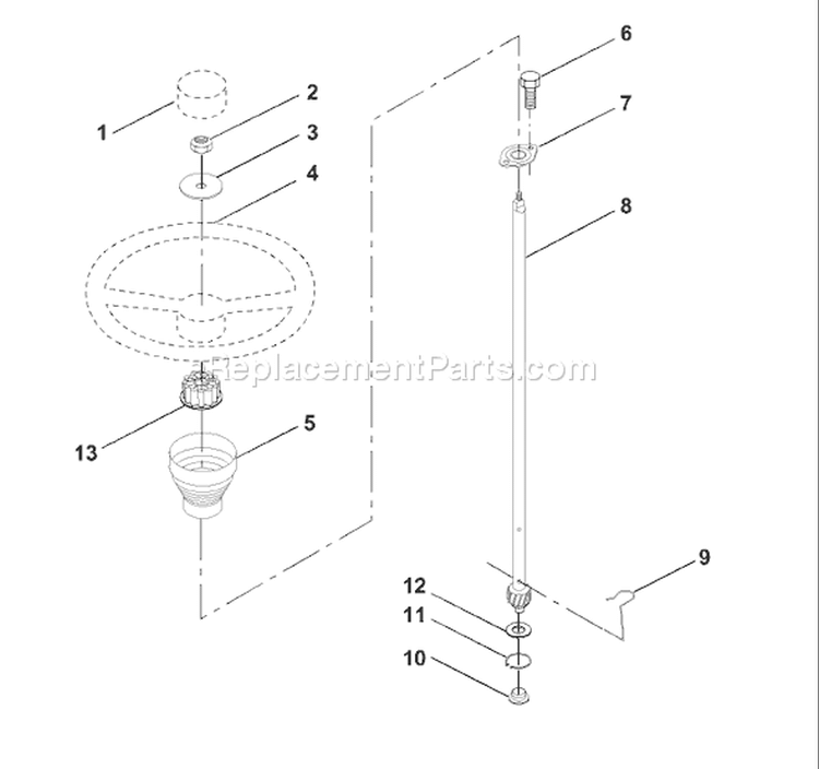Page O Diagram and Parts List for LR120 LR 120 954001242B -1995-02 Husqvarna Lawn Tractor