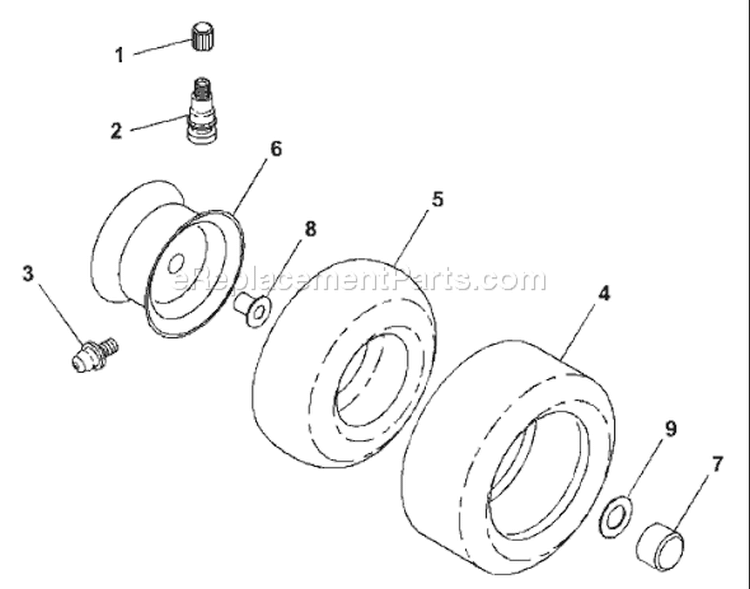 Page Q Diagram and Parts List for LR120 LR 120 954001242B -1995-02 Husqvarna Lawn Tractor