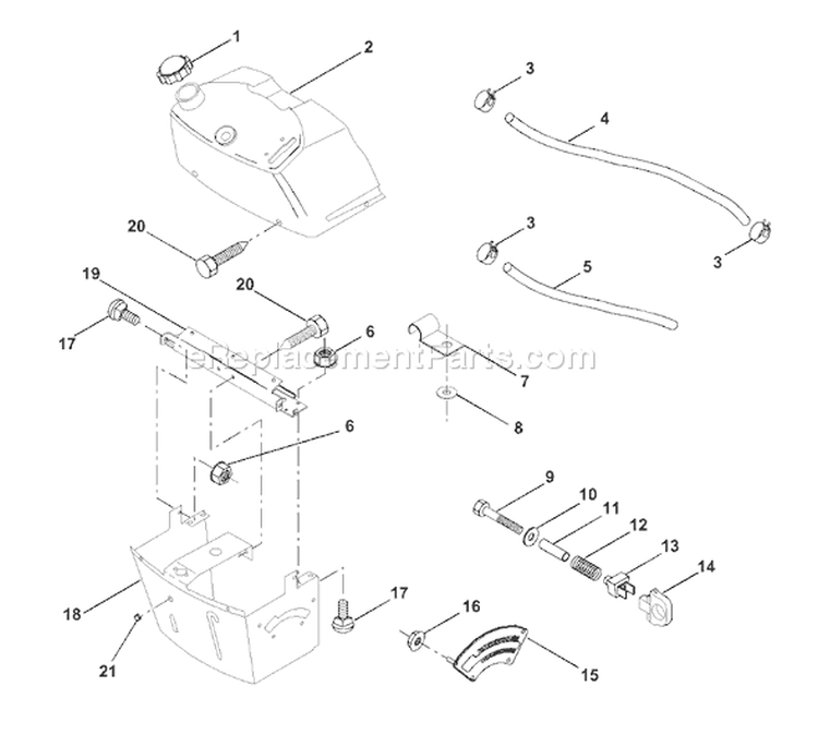 Page C Diagram and Parts List for LR120 LR 120 954001242B -1995-02 Husqvarna Lawn Tractor