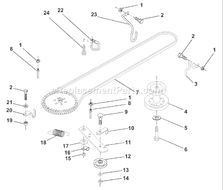 Page I Diagram and Parts List for LR120 LR 120 954830051A -1995-08 Husqvarna Lawn Tractor