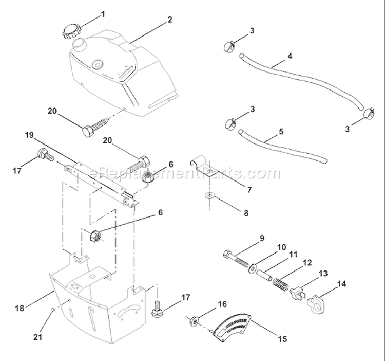 Page C Diagram and Parts List for LR120 LR 120 954830051B -1996-05 Husqvarna Lawn Tractor