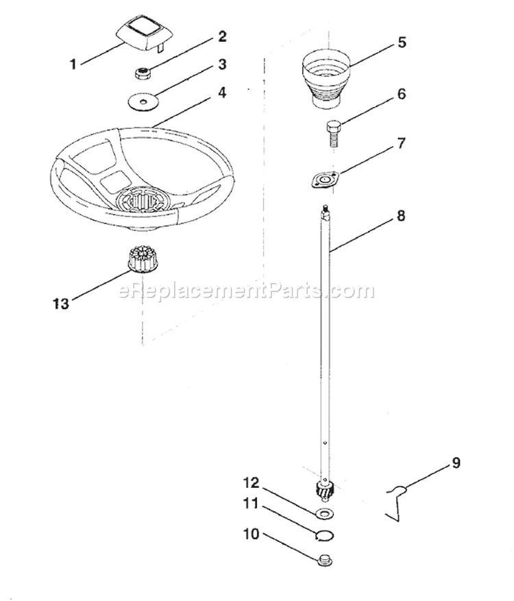Page O Diagram and Parts List for LR120 LR 120 HN1236A -954000602 -1993-10 Husqvarna Lawn Tractor