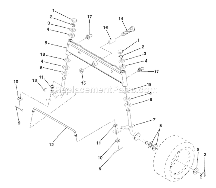 Page G Diagram and Parts List for LR121 LR 121 1997-12 Husqvarna Lawn Tractor