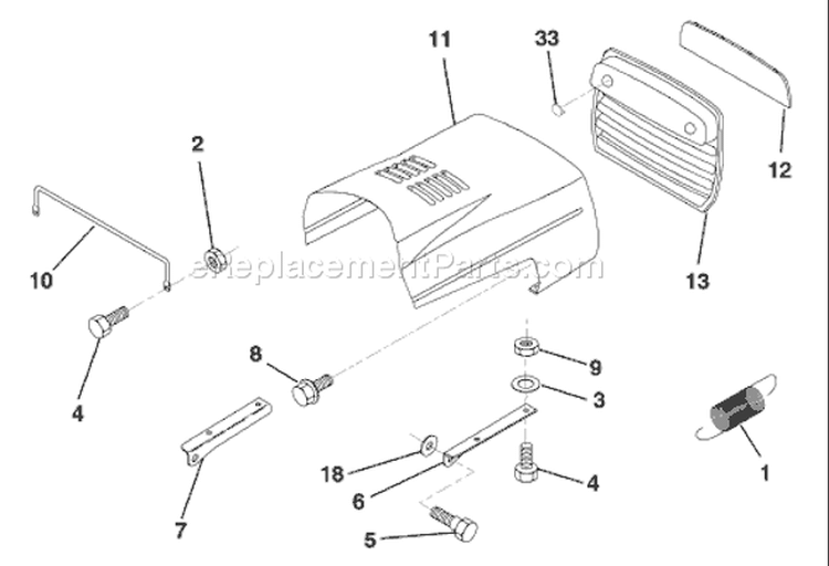 Page I Diagram and Parts List for LR121 LR 121 954140001B -1997-12 Husqvarna Lawn Tractor