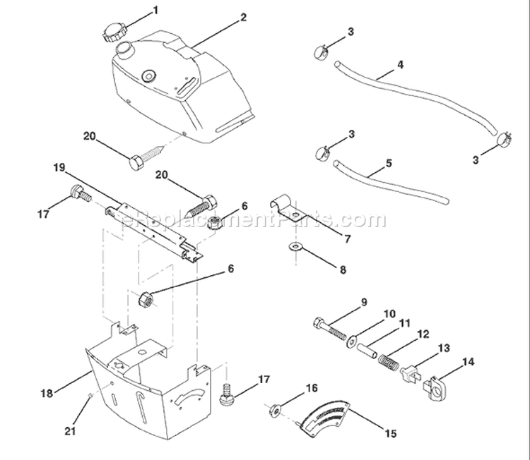 Page C Diagram and Parts List for LR121 LR 121 954140001B -1998-02 Husqvarna Lawn Tractor