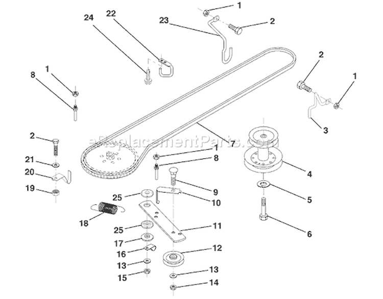 Page I Diagram and Parts List for LR121 LR 121 954140001B -1998-02 Husqvarna Lawn Tractor