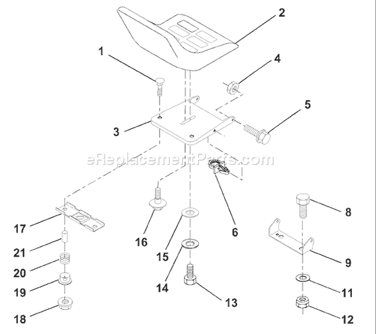 Page L Diagram and Parts List for LR122 LR 122 954140105B -2000-01 Husqvarna Lawn Tractor