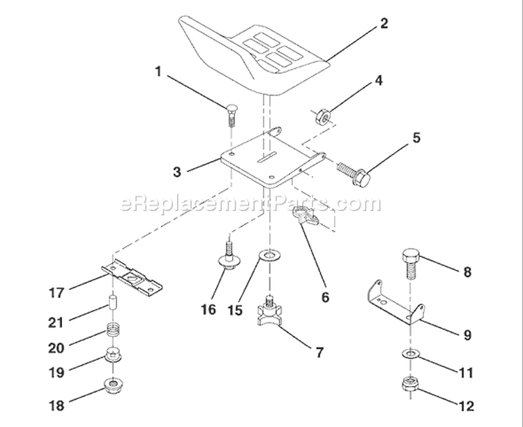 Page L Diagram and Parts List for LR125 LR 125 954001202C -1995-03 Husqvarna Lawn Tractor