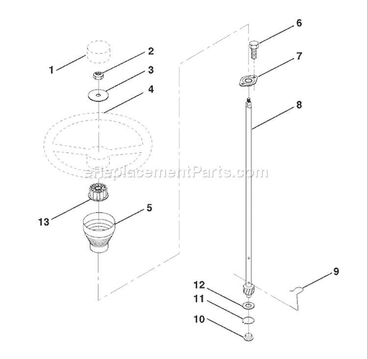 Page N Diagram and Parts List for LR125 LR 125 954001202C -1995-03 Husqvarna Lawn Tractor