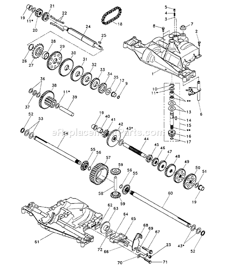 Page P Diagram and Parts List for LR125 LR 125 954001202C -1995-03 Husqvarna Lawn Tractor