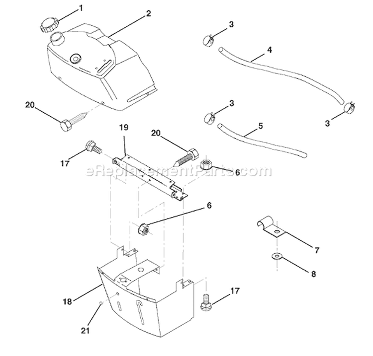 Page B Diagram and Parts List for LR125 LR 125 954001202C -1995-03 Husqvarna Lawn Tractor