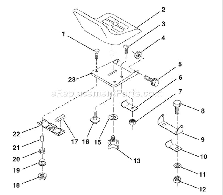 Page K Diagram and Parts List for LR125 LR 125 HU125R38MA -954000522 -1992-12 Husqvarna Lawn Tractor