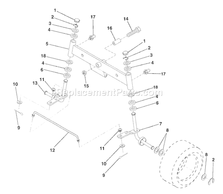 Page G Diagram and Parts List for LR125 LR 125 HU125R38MA -954000522 -1992-12 Husqvarna Lawn Tractor