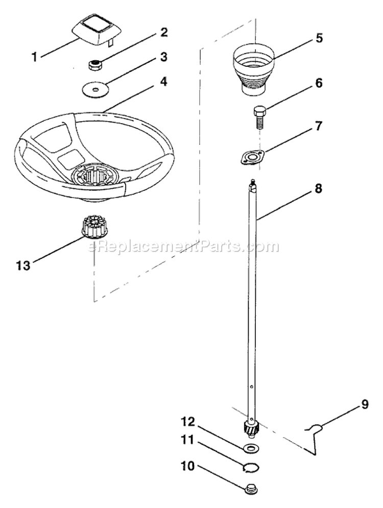 Page O Diagram and Parts List for LR12 LR 12 HAR1236A -954000752 -1994-05 Husqvarna Lawn Tractor
