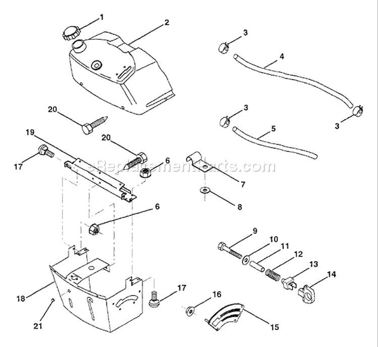 Page C Diagram and Parts List for LR12 LR 12 HAR1236A -954000752 -1994-05 Husqvarna Lawn Tractor