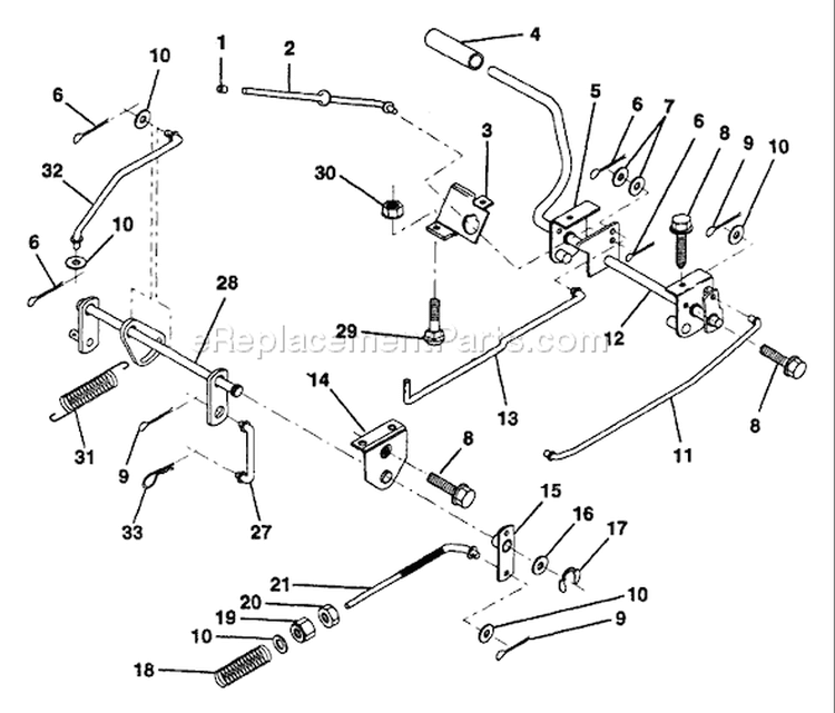 Page A Diagram and Parts List for LR12 LR 12 HC12R38A -954000762 -1994-01 Husqvarna Lawn Tractor