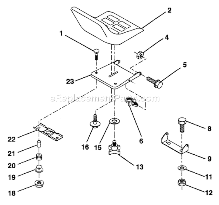 Page L Diagram and Parts List for LR12 LR 12 HC12R38A -954000762 -1994-01 Husqvarna Lawn Tractor