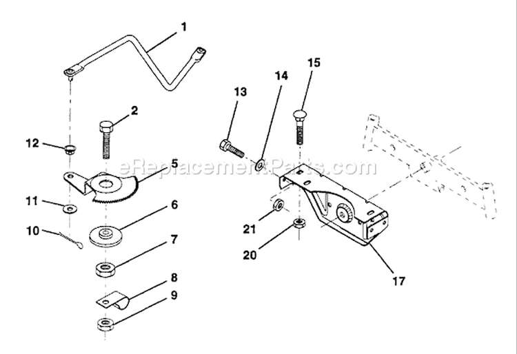 Page M Diagram and Parts List for LR12 LR 12 HC12R38A -954000762 -1994-01 Husqvarna Lawn Tractor
