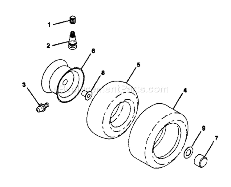 Page Q Diagram and Parts List for LR12 LR 12 HC12R38A -954000762 -1994-01 Husqvarna Lawn Tractor