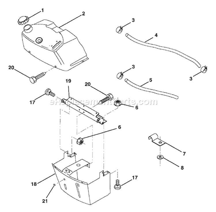 Page B Diagram and Parts List for LR12 LR 12 HC12R38B -954002701 -1994-10 Husqvarna Lawn Tractor