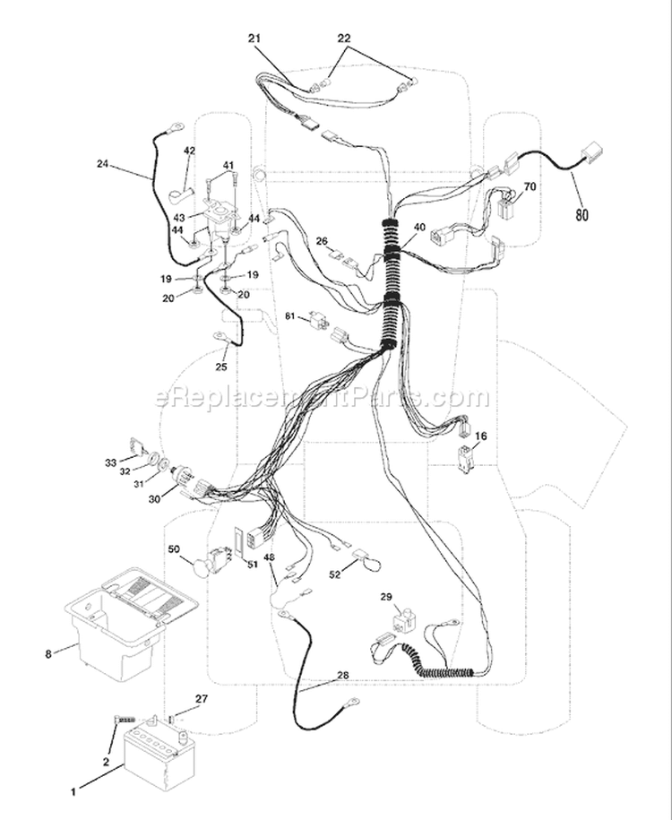 Page D Diagram and Parts List for 130 LTH  954140005K -1999-03 Husqvarna Lawn Tractor