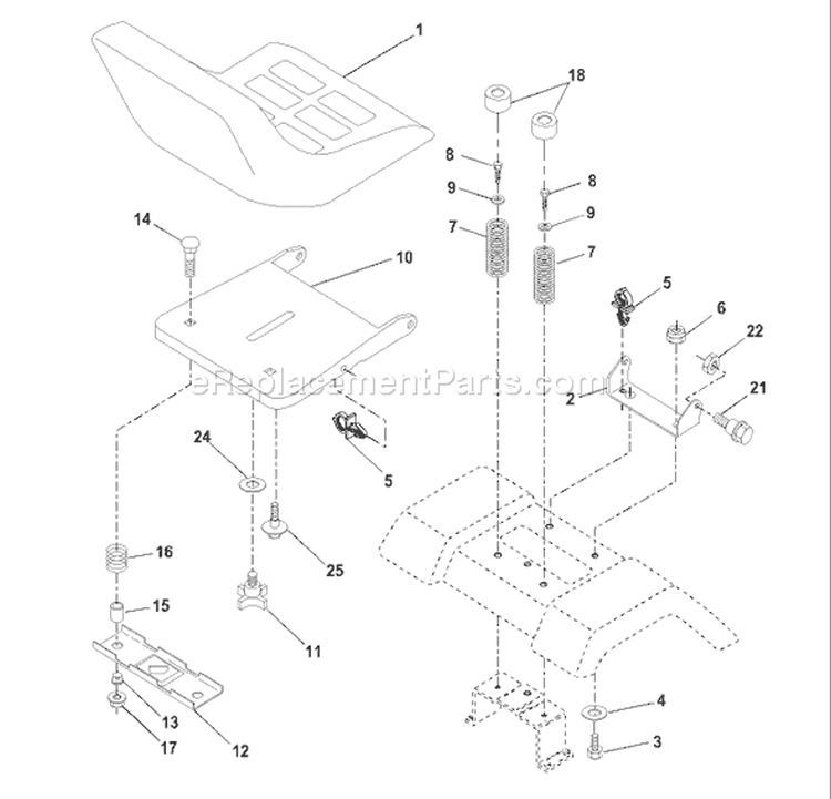 Page I Diagram and Parts List for 130 LTH  954830061A -1996-01 Husqvarna Lawn Tractor