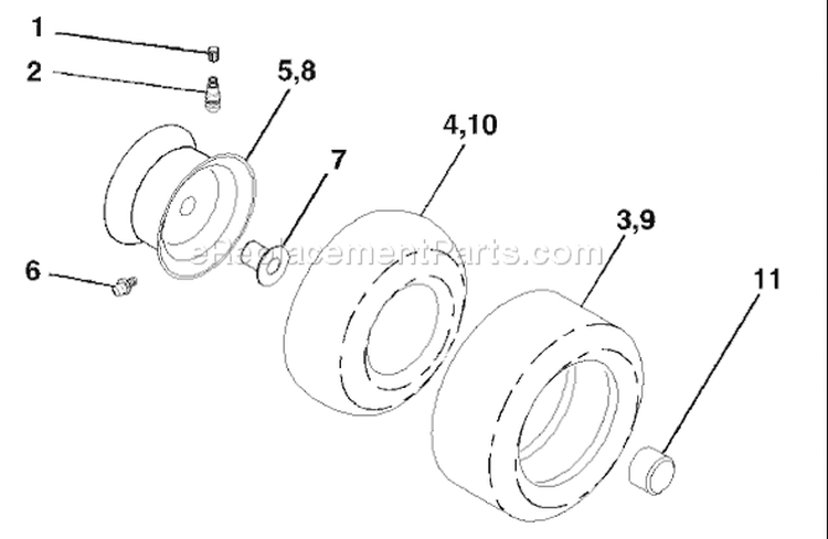 Page J Diagram and Parts List for 1342 LTH  LTHK  A -954568519 -2002-01 Husqvarna Lawn Tractor
