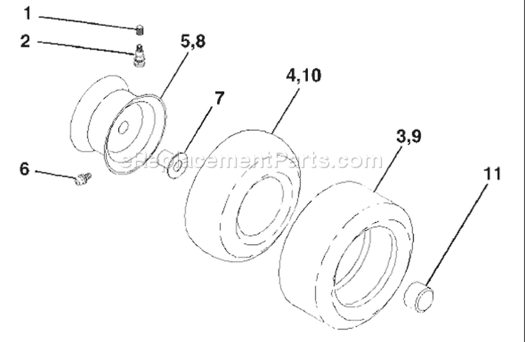 Page J Diagram and Parts List for 18542A LTH  954571731 -2003-11 Husqvarna Lawn Tractor