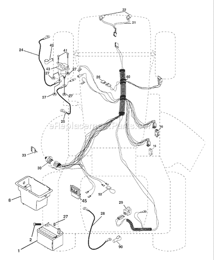 Page D Diagram and Parts List for 18542B LTH  954571731 -2004-03 Husqvarna Lawn Tractor