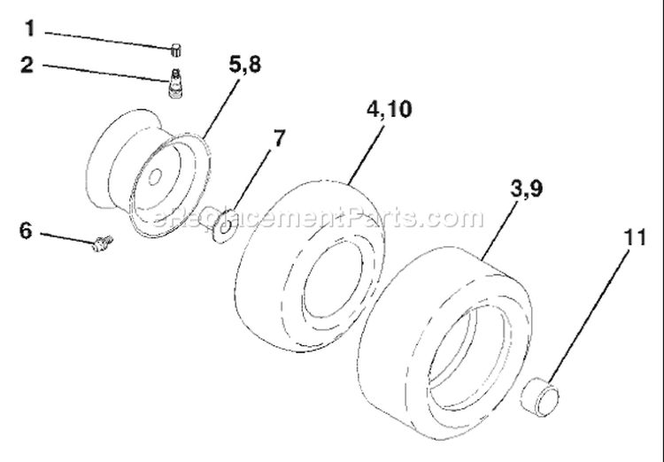 Page J Diagram and Parts List for 2042C LTH  954571953 -2004-03 Husqvarna Lawn Tractor