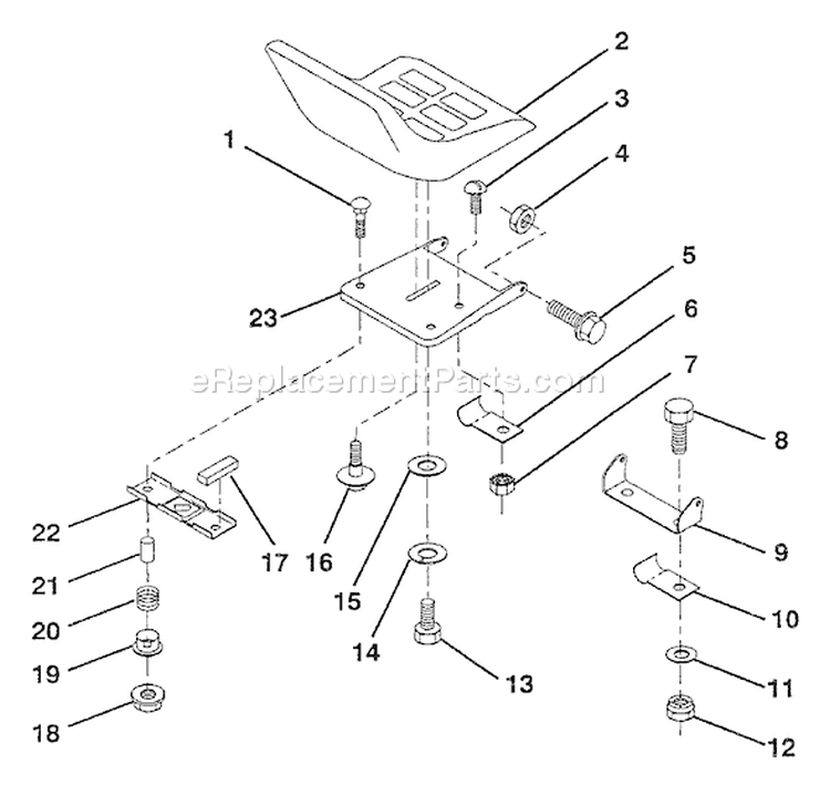 Page L Diagram and Parts List for LT112 LT 112 H12360 -954000392 -1992-06 Husqvarna Lawn Tractor