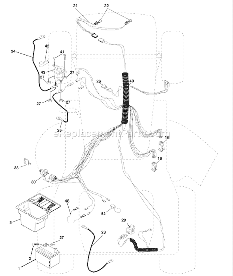 Page D Diagram and Parts List for LT1238A LT 1238 A 9545677024 -2000-10 Husqvarna Lawn Tractor