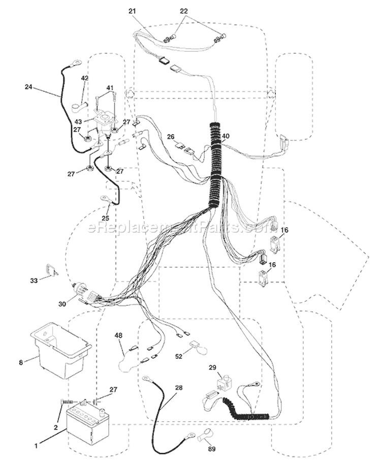 Page D Diagram and Parts List for LT1238C LT 1238 C 954567024 -2001-10 Husqvarna Lawn Tractor