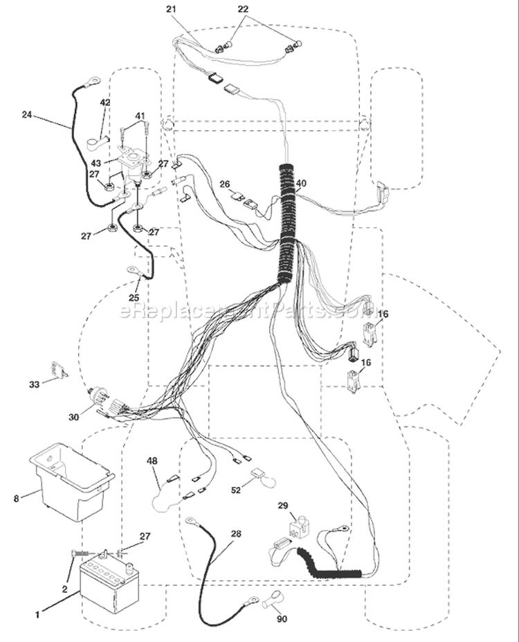 Page D Diagram and Parts List for LT1238D LT 1238 D 954567024 -2002-02 Husqvarna Lawn Tractor