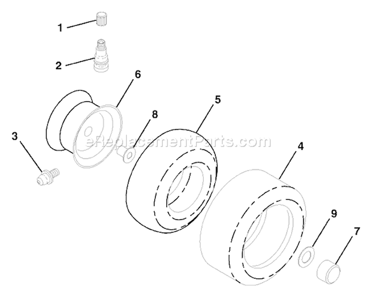 Page O Diagram and Parts List for LT125 LT 125 HE12536B -954170001 -1996-10 Husqvarna Lawn Tractor