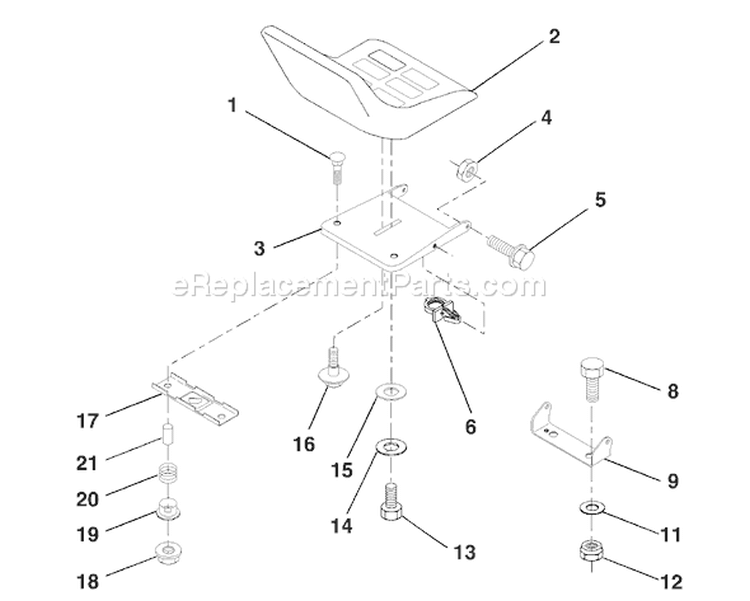 Page L Diagram and Parts List for LT125 LT 125 HE12536C -954170001 -1998-10 Husqvarna Lawn Tractor