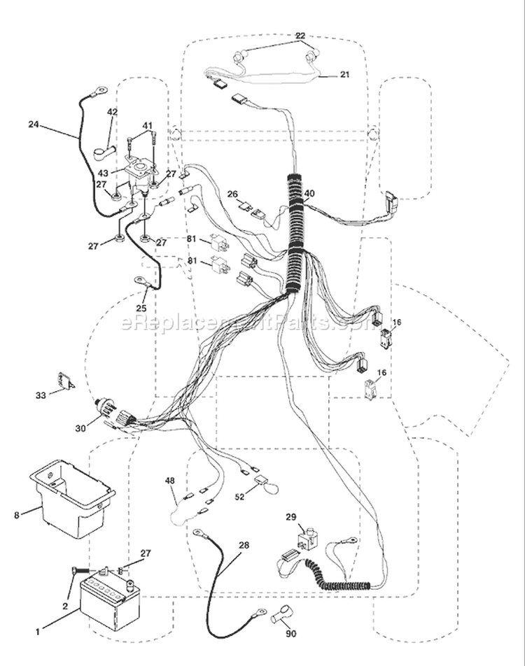 Page D Diagram and Parts List for LT1538C LT 1538 C 954569776 -2002-12 Husqvarna Lawn Tractor