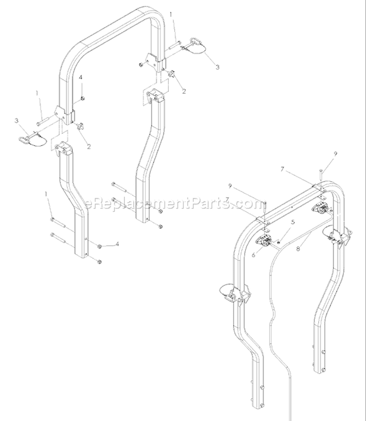 Page Q Diagram and Parts List for 6127 LZF  966956801 -2008-04 Husqvarna Lawn Mower