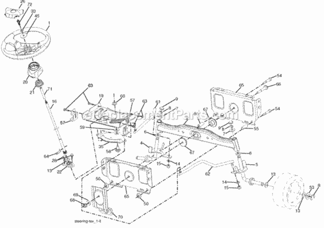 Page I Diagram and Parts List for PB19546LT 96042003502 2008-04 Husqvarna Lawn Tractor