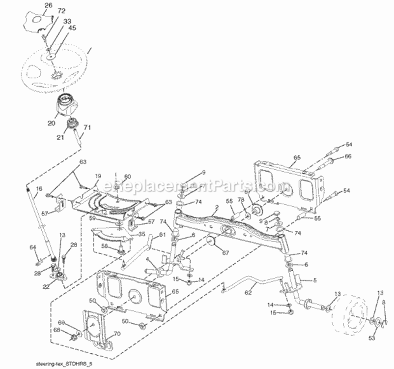 Page I Diagram and Parts List for PB195H42LT 2008-12 Husqvarna Lawn Tractor