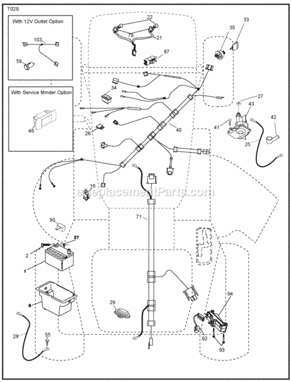 Page D Diagram and Parts List for PB195H42LT 2010-05 Husqvarna Lawn Tractor