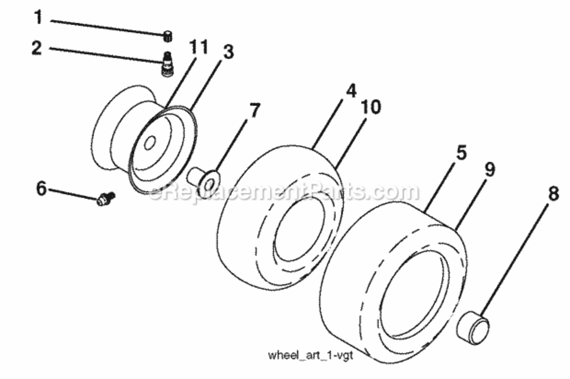 Page J Diagram and Parts List for PB20H42YT 96042000800 2006-01 Husqvarna Lawn Tractor