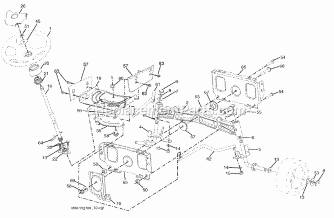 Page I Diagram and Parts List for PB20H46LT 96042004201 2007-01 Husqvarna Lawn Tractor